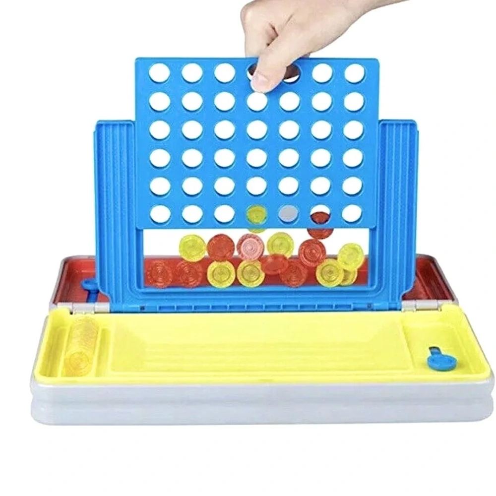 New Saeled Hasbro Gaming Road Trip Connect 4 Portable Board Game Family Fun